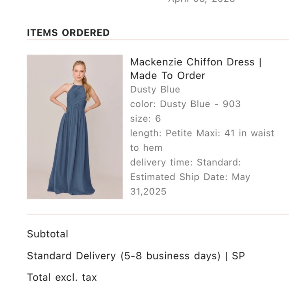 Revelry Dress in Blue